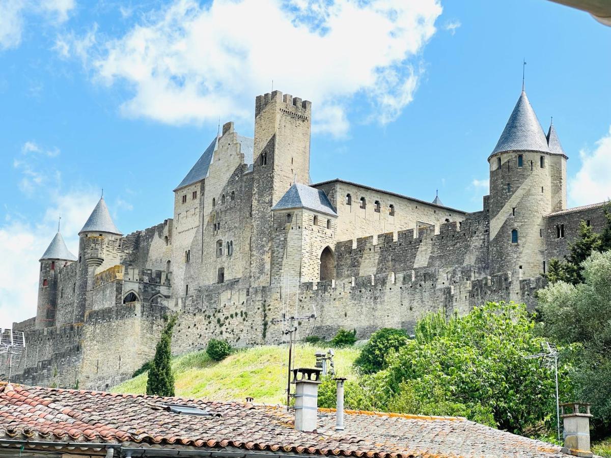 La Maison De La Tour Pinte Carcassonne Exteriör bild
