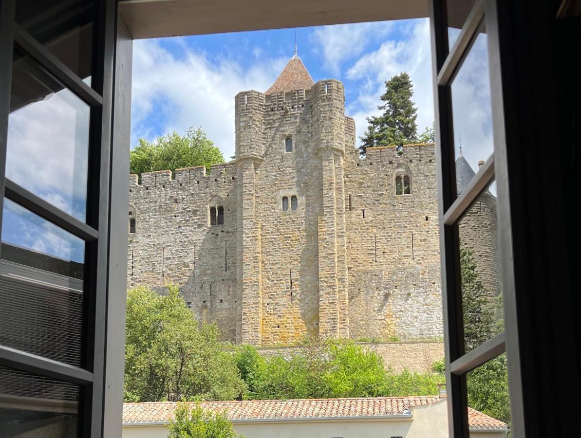 La Maison De La Tour Pinte Carcassonne Exteriör bild